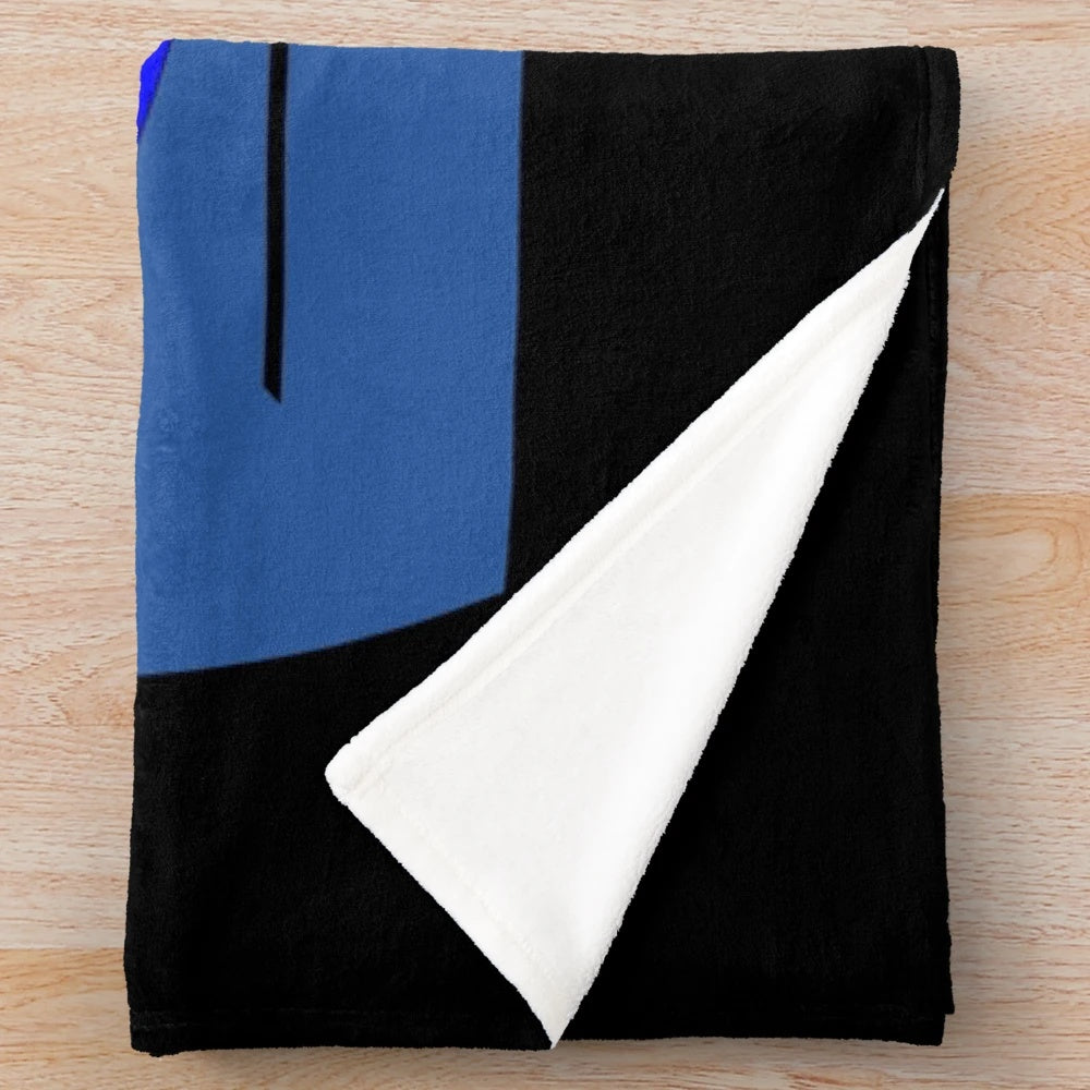 Water ski slalom skier plush blanket