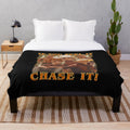 Plush blanket featuring a tornado design