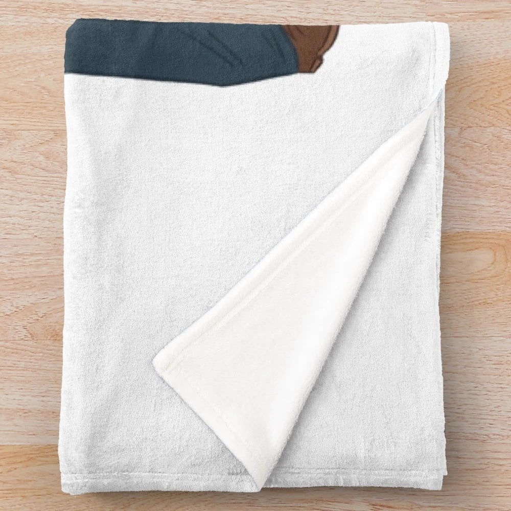 Cozy plush blanket featuring the cover of "Forbidden Harmony" by Elizabeth Kelly