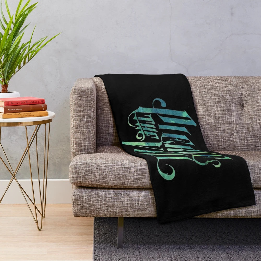 Plush Blanket with Cute Animal Design for Pop Punk Music Fans