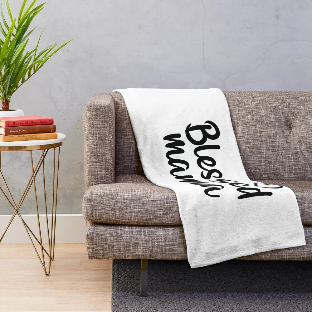 Soft, Plush Blanket Ideal for Mothers Day or Mom Gift