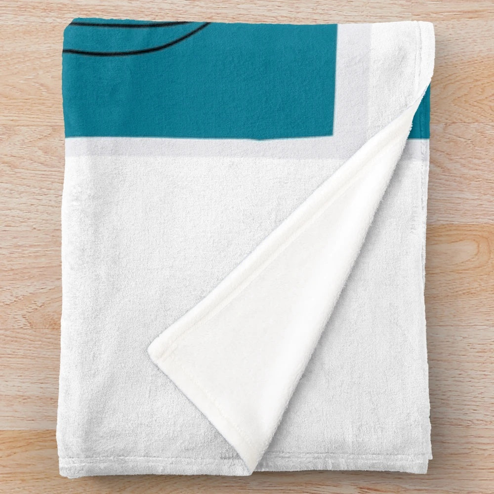 Plush blanket with cinematic design