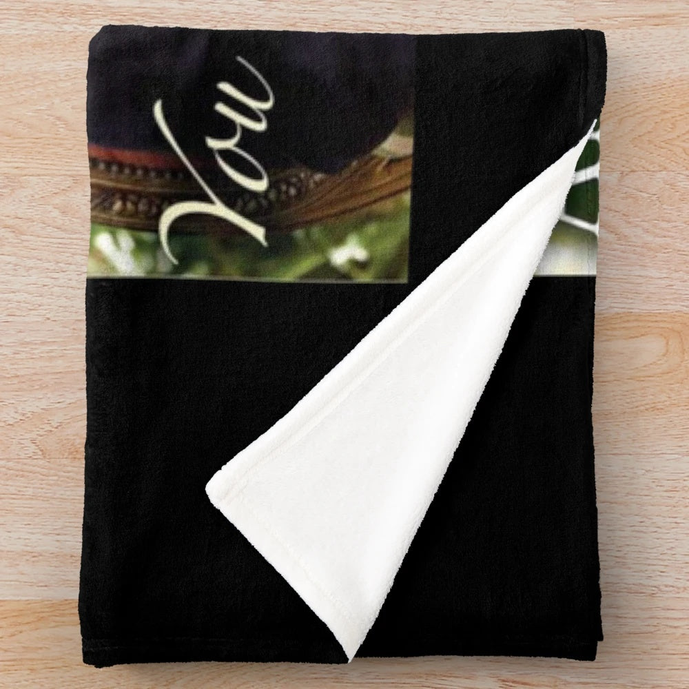 Plush blanket featuring album cover art from André Rieu's music
