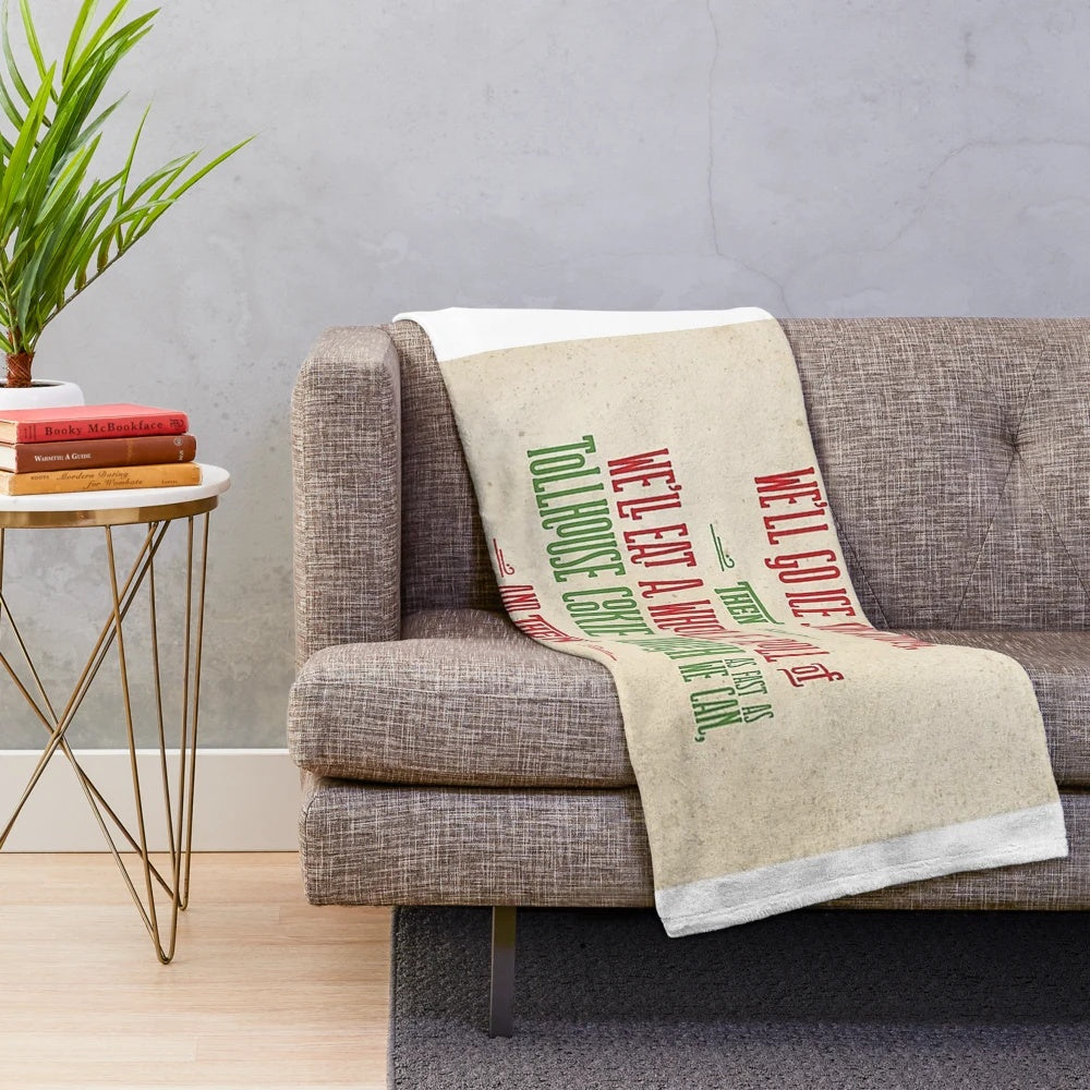 Soft and plush blanket featuring Buddy the Elf from the popular Christmas movie