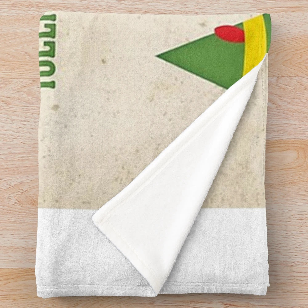 Soft and plush blanket featuring Buddy the Elf from the popular Christmas movie
