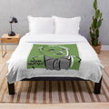Plush blanket with Mikhail Kalatozov, a renowned world cinema director, design