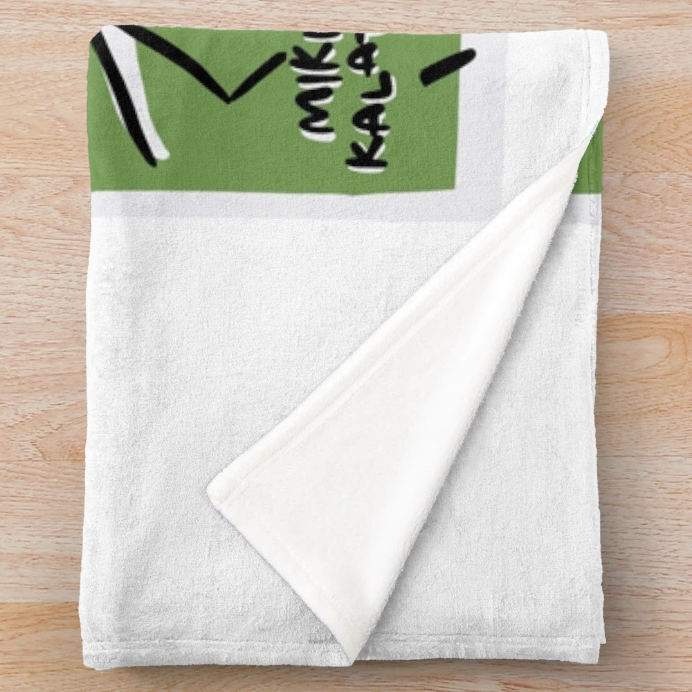 Plush blanket with Mikhail Kalatozov, a renowned world cinema director, design
