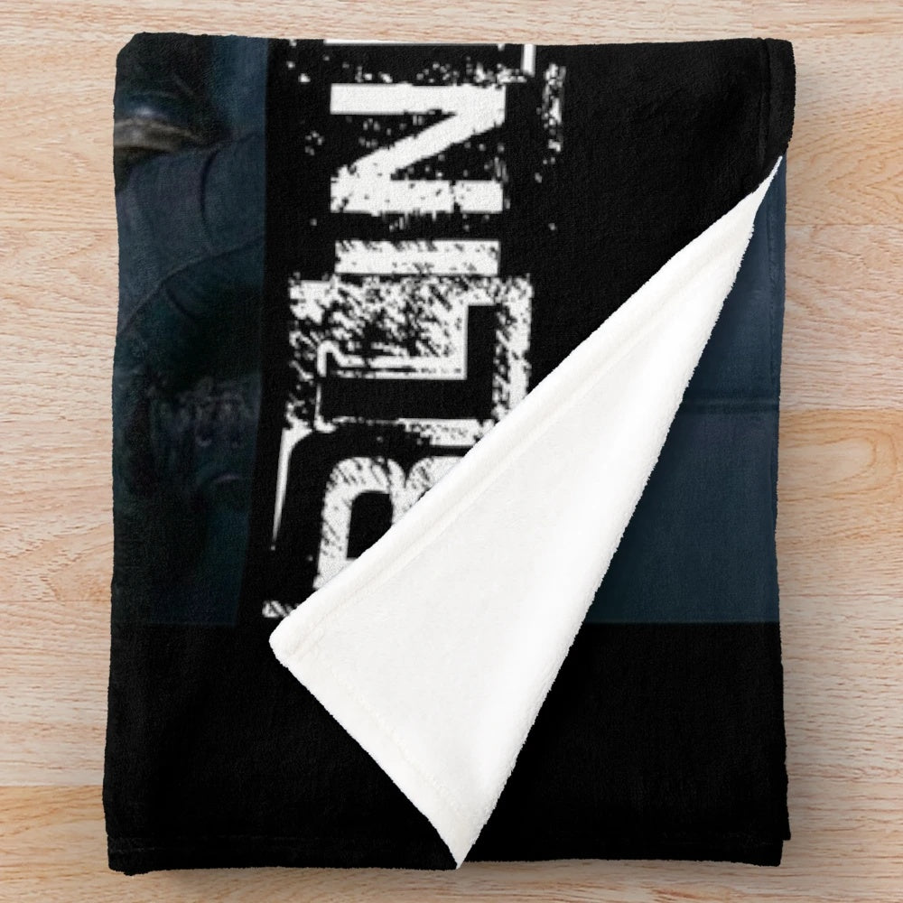 Plush blanket featuring the logo and design of the Finnish rock band Blind Channel