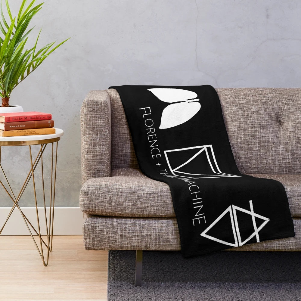 Soft, plush blanket featuring the music of Florence and the Machine