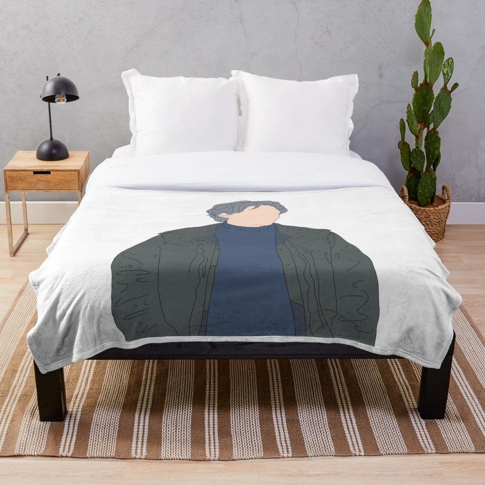 Soft and plush blanket inspired by French courtroom drama
