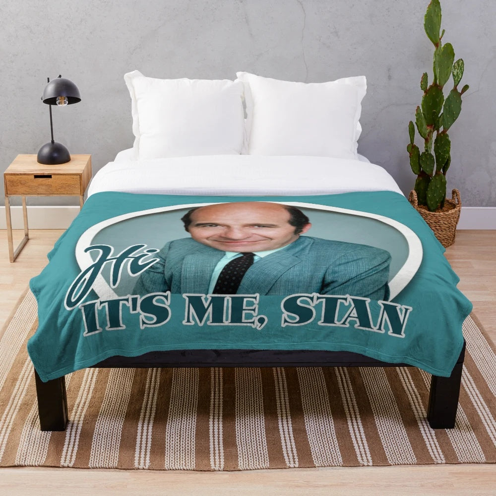 Golden Girls-inspired Stanley Zbornak plush blanket