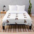 Soft and Plush Blanket Featuring Lexie Grey and Mark Sloan from Grey's Anatomy