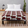 Plush blanket featuring Hermitcraft Minecraft youtubers
