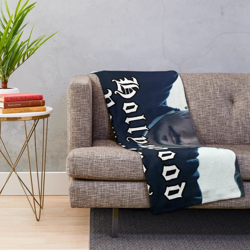 Plush blanket featuring the Hollywood Deep Vampires 2021 tour design