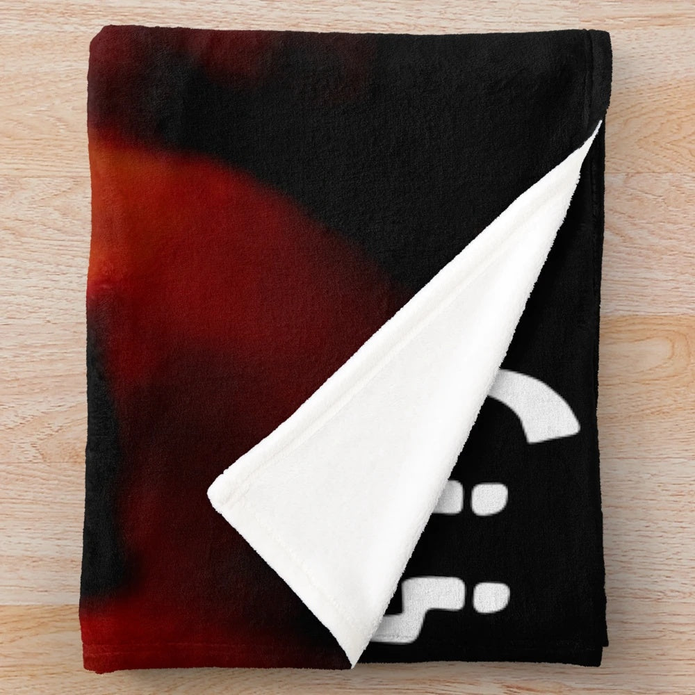 Plush blanket with a cinematic design