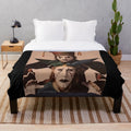 Plush blanket featuring the aesthetic of indie band The Garden