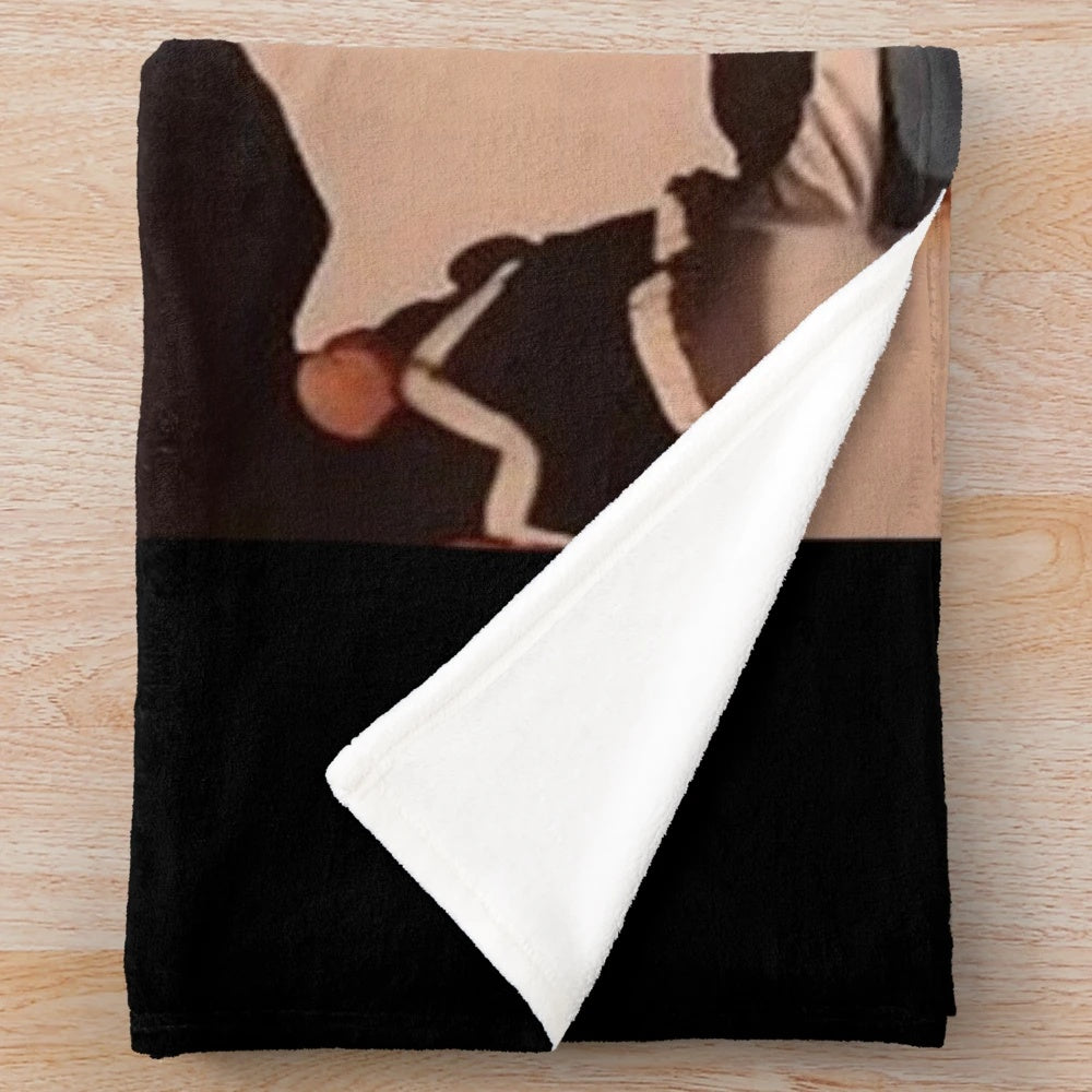 Plush blanket featuring the aesthetic of indie band The Garden