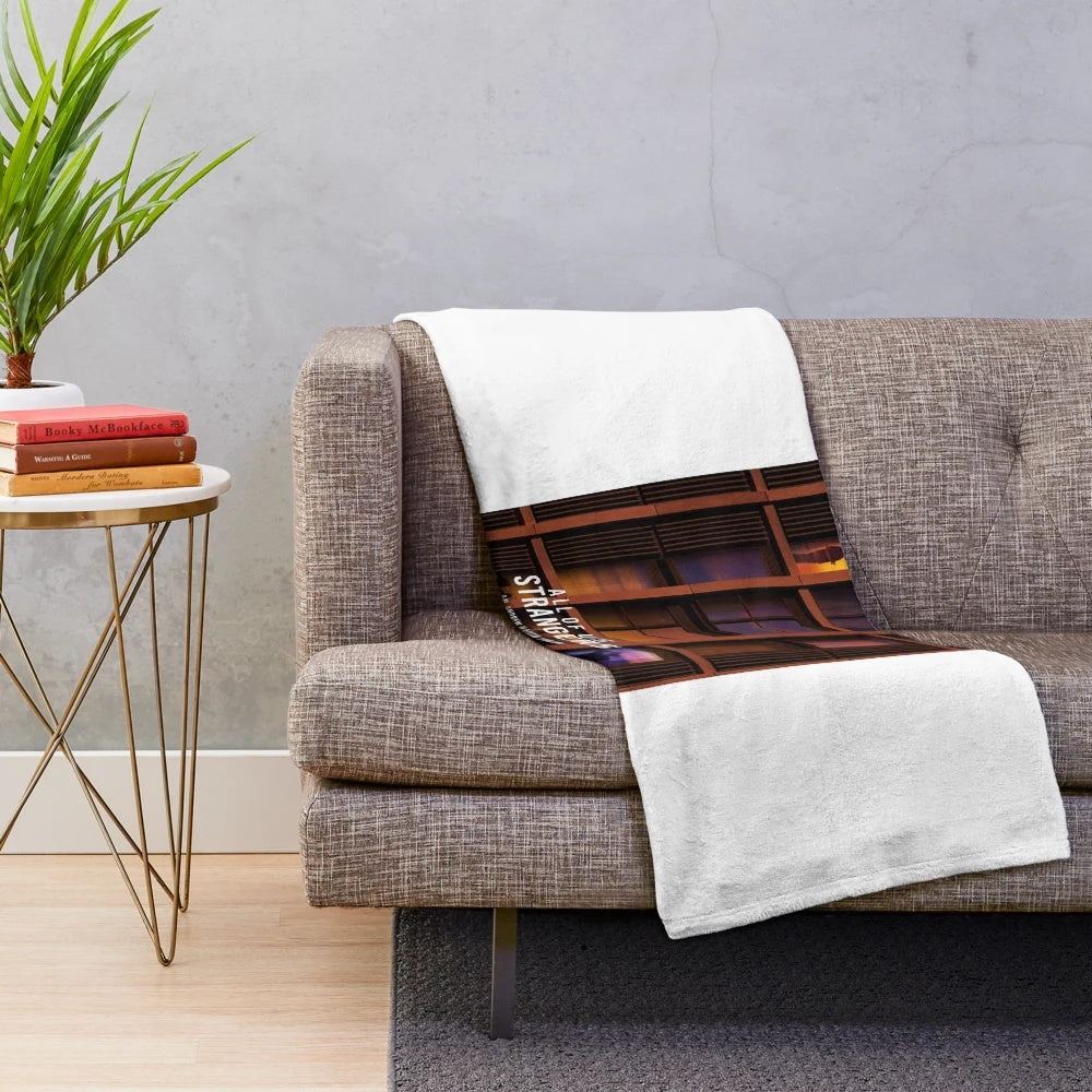 Plush blanket featuring the indie film "All of Us Strangers" from Saltburn