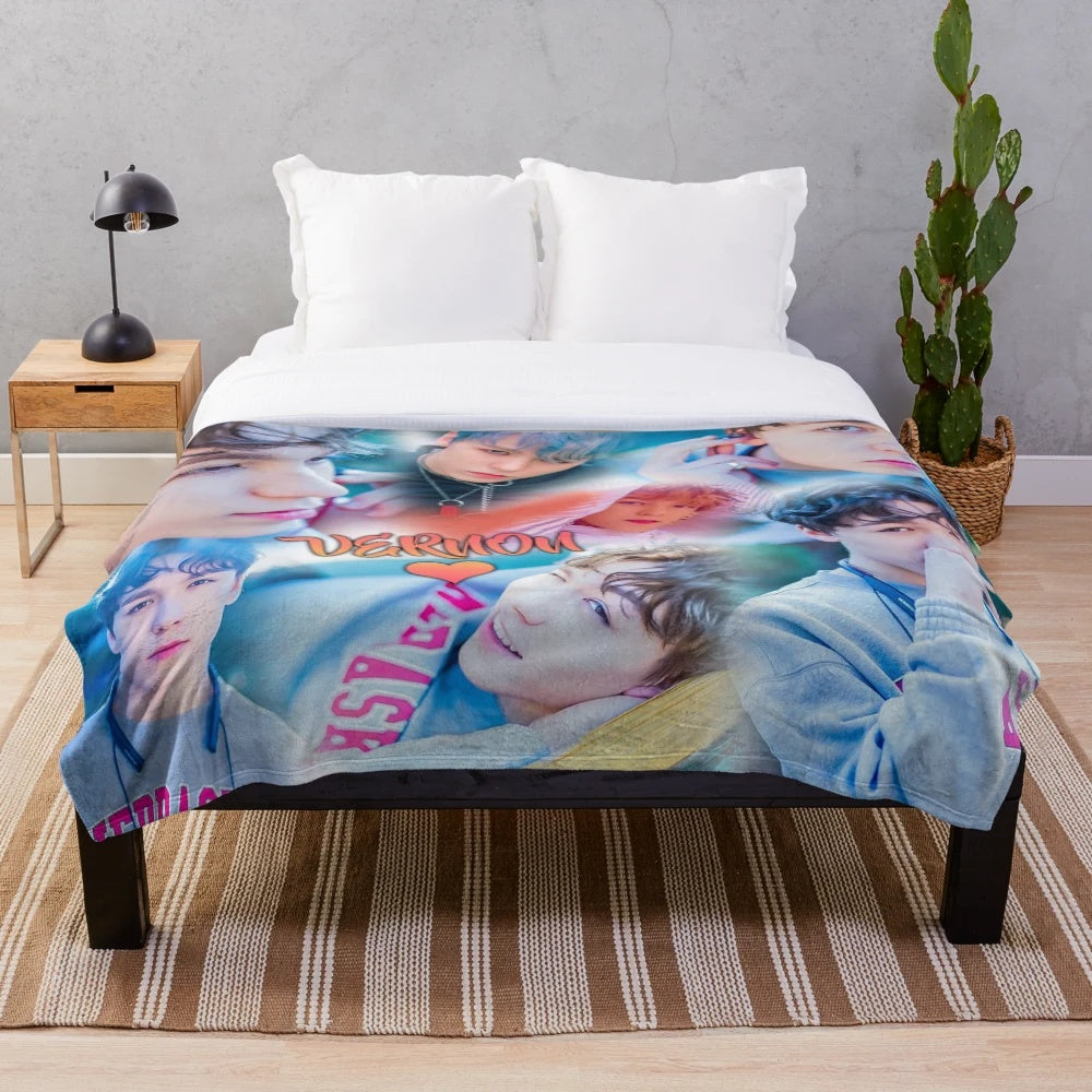 Seventeen Inspired Plush Blanket