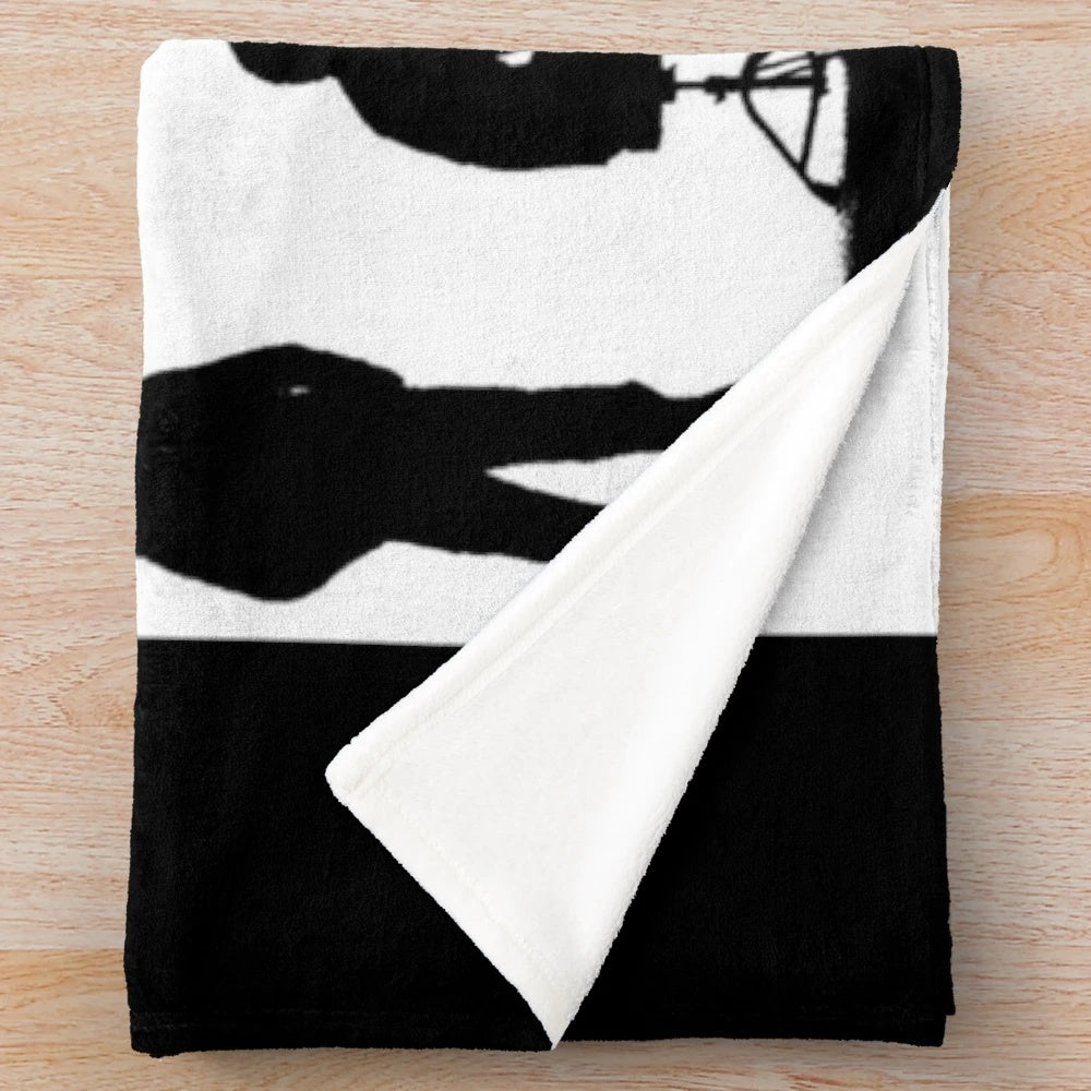 Plush blanket featuring Keane's "Hopes and Fears" album cover design