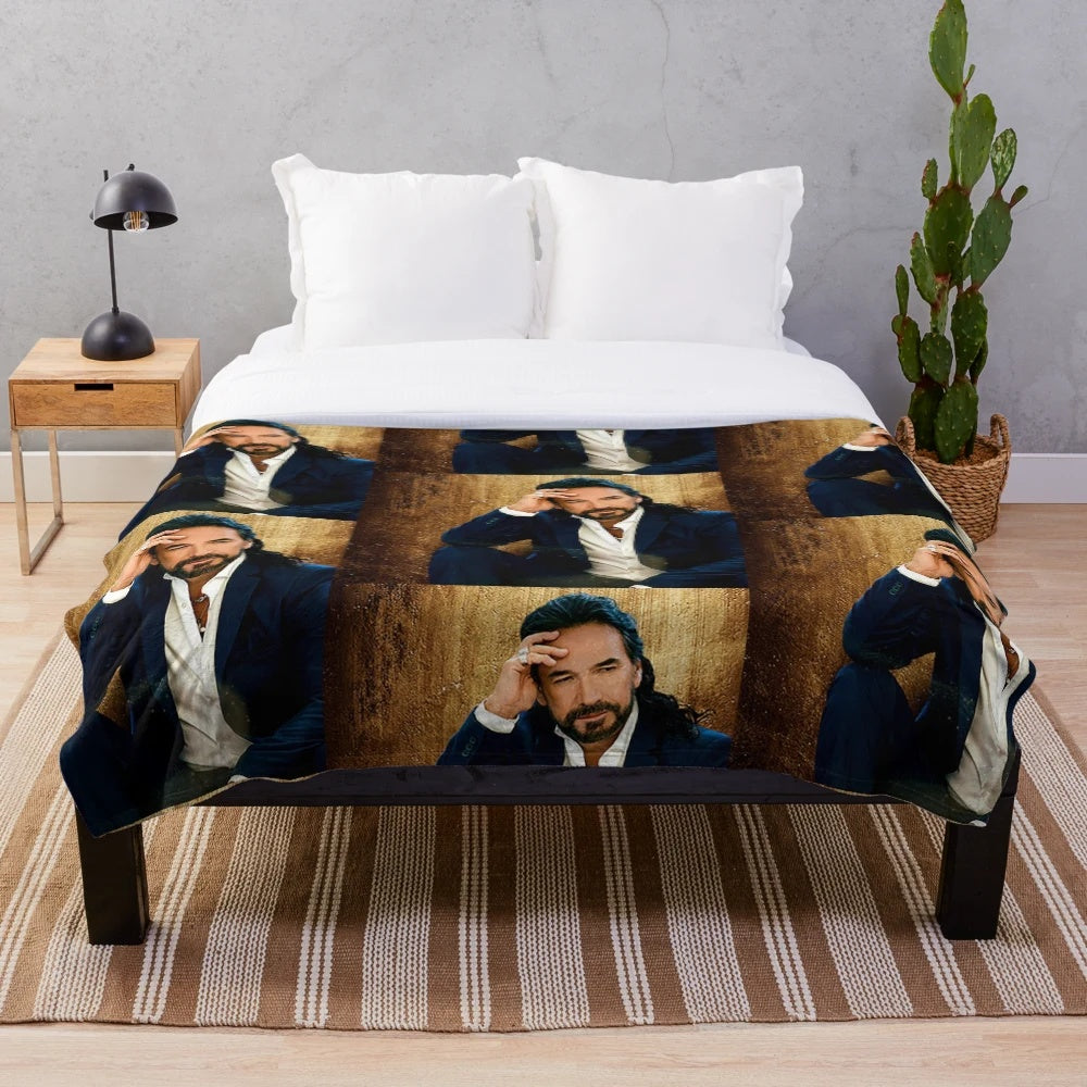 Soft and cozy plush blanket inspired by the Marco Antonio Tiwi Solis Norma Tour 2020