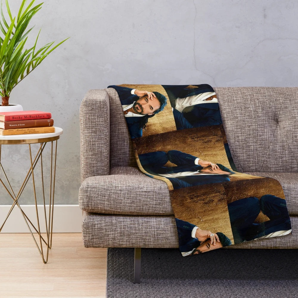 Soft and cozy plush blanket inspired by the Marco Antonio Tiwi Solis Norma Tour 2020