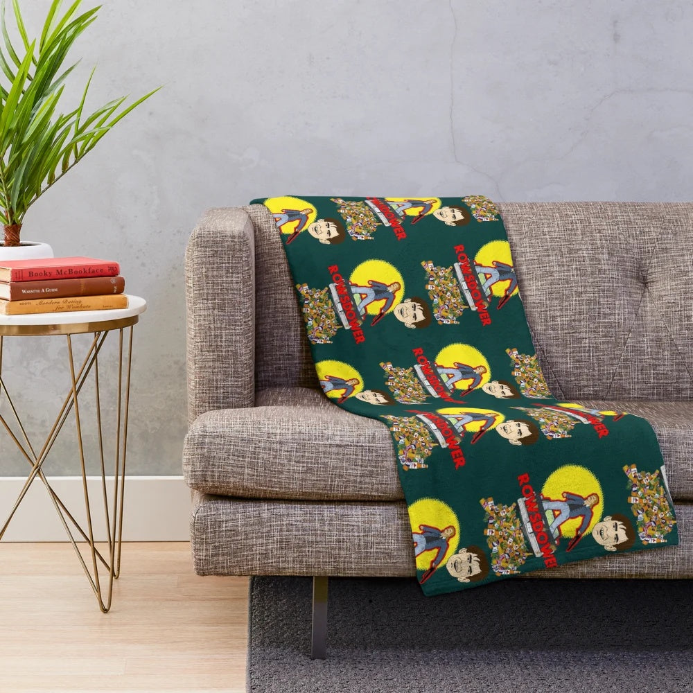 Soft plush blanket featuring characters from the classic sci-fi comedy TV series Mystery Science Theater 3000