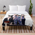 Soft plush blanket featuring the cast of the Netflix series Julie and the Phantoms