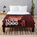 Soft and Comfortable Plush Blanket Featuring Patrick Bruel's Music