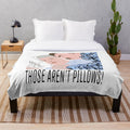 Plush blanket inspired by the classic 80s comedy "Planes, Trains and Automobiles