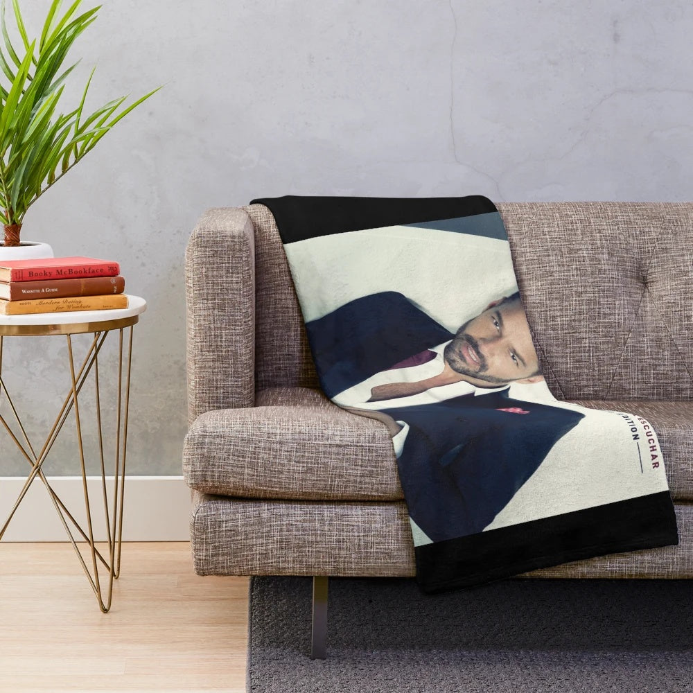 Ricky Martin plush blanket featuring album art