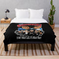 Plush blanket featuring characters from the popular TV series The Boondocks