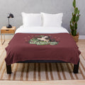 The Empress Plush Blanket featuring a tarot card design