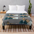 Plush blanket featuring the artwork and design of the indie band The Garden