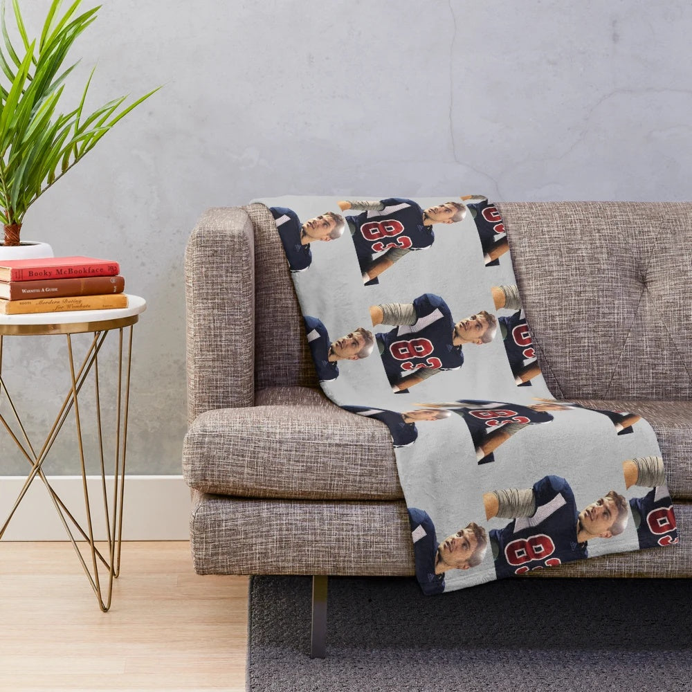 Plush Blanket Featuring Characters from the Popular Netflix Series "All American