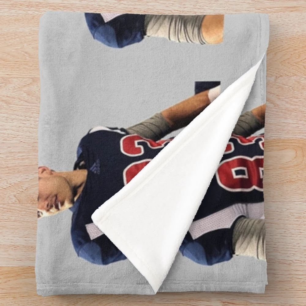 Plush Blanket Featuring Characters from the Popular Netflix Series "All American