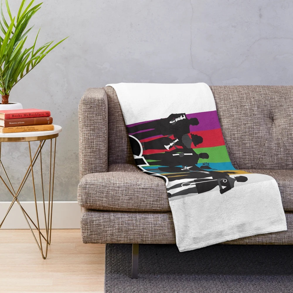 Clue film inspired plush blanket