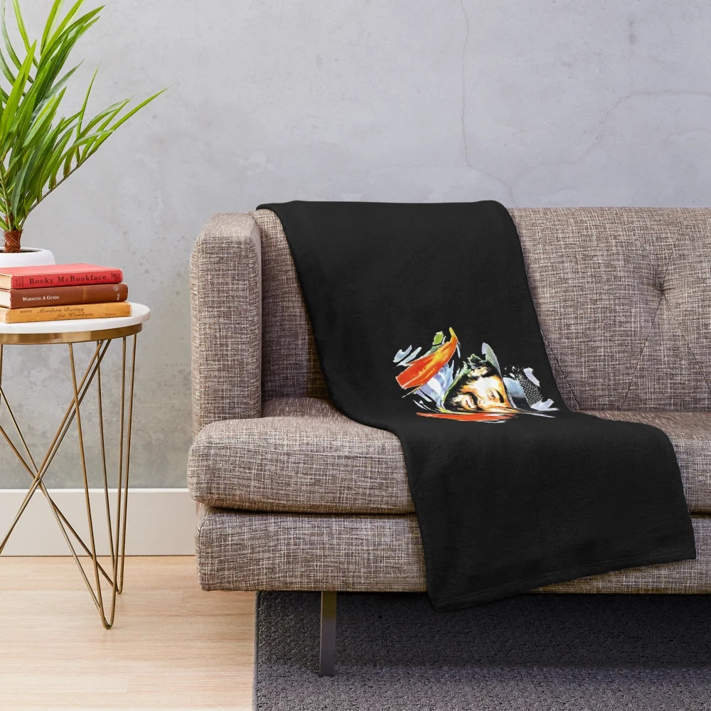 Pavarotti-inspired plush blanket