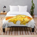 Cozy plush blanket featuring characters from the classic Disney movie The Lion King