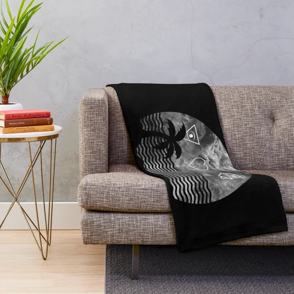 The Neighbourhood-inspired plush blanket with soft, cozy fabric