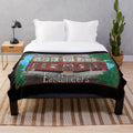 Cozy plush blanket inspired by The Vic Pub from the BBC series EastEnders