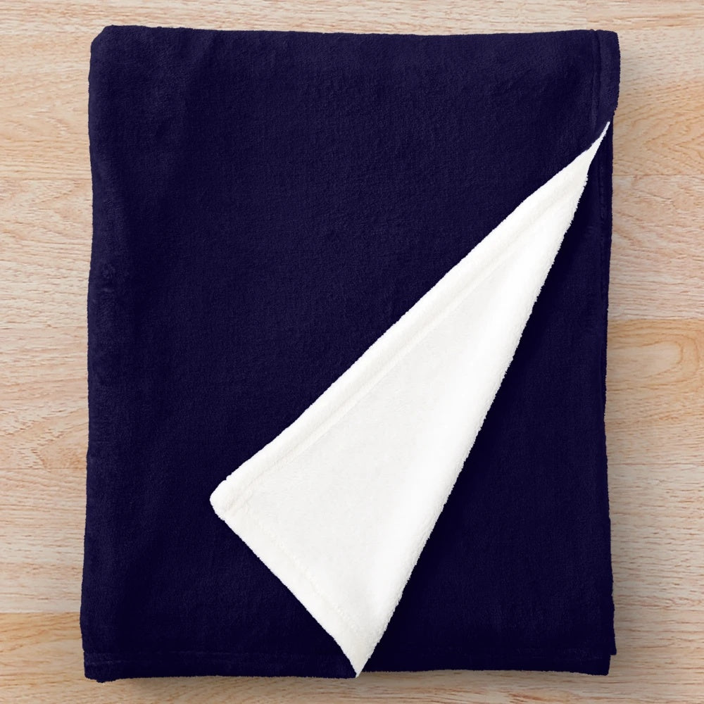 Plush blanket featuring vintage cinema and dead mall nostalgia design