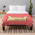 Soft and plush blanket featuring Winnie the Pooh design