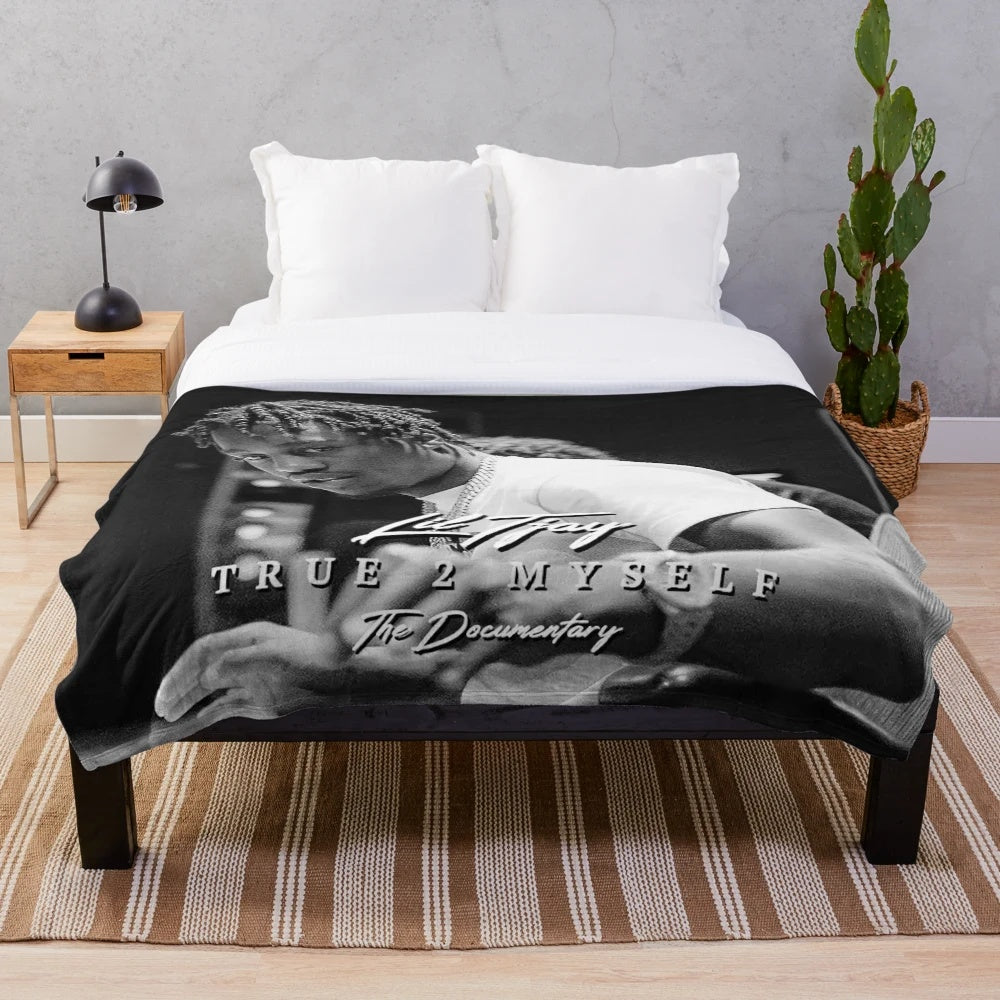 Lil Tjay American Tour Plush Blanket