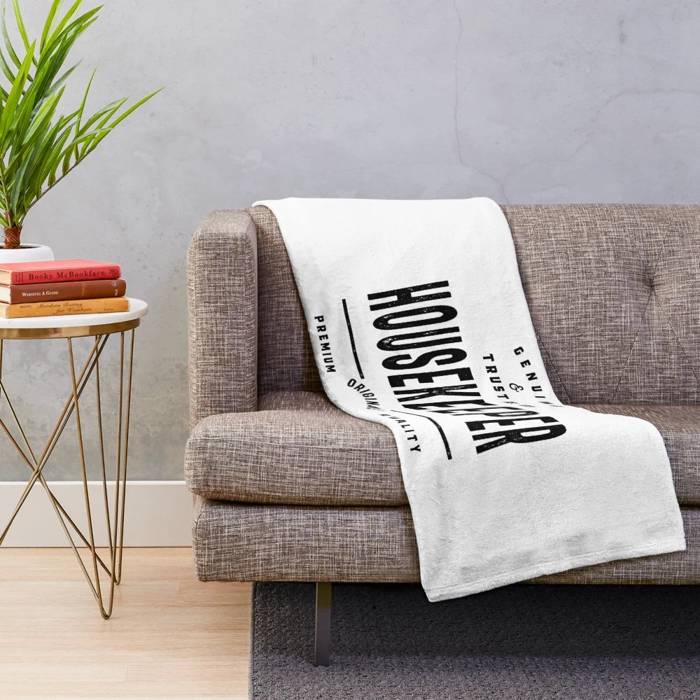 Housekeeper Plush Blanket - Soft and Cozy Bedding Accessory