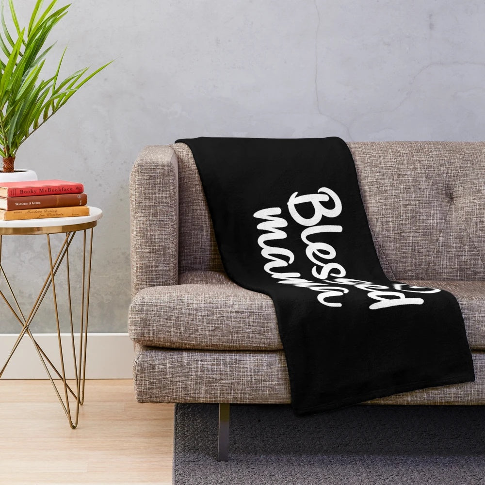 Soft and plush Mothers Day blanket for the best mom