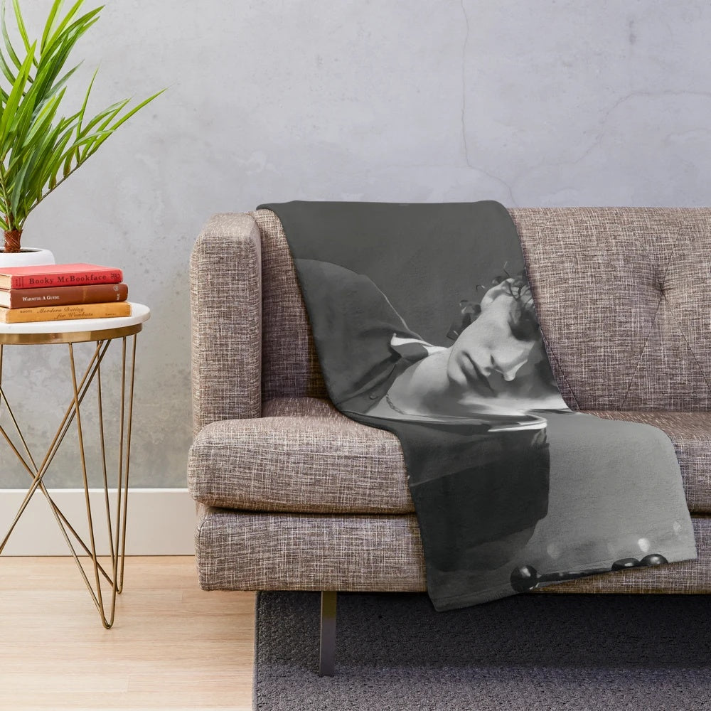 Soft, plush blanket featuring the logo of the band Inhaler, led by Robert Keating
