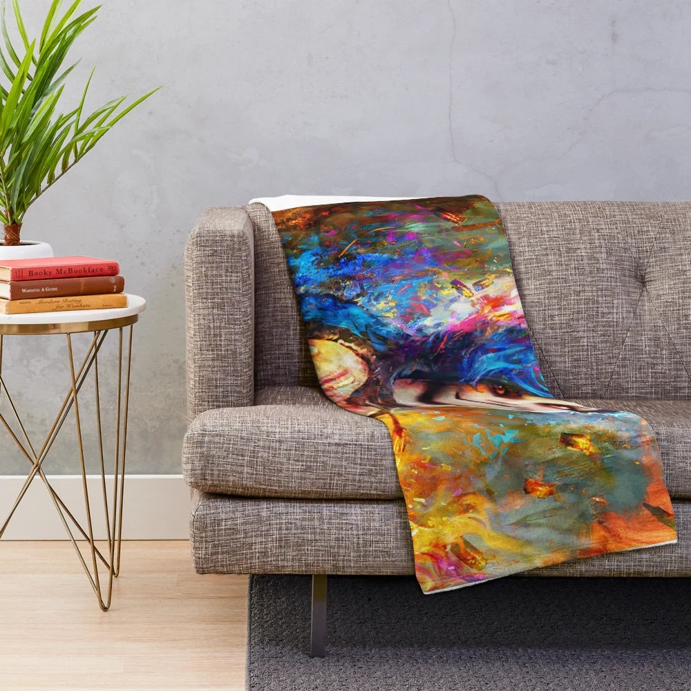Plush blanket in a cozy and comfortable design