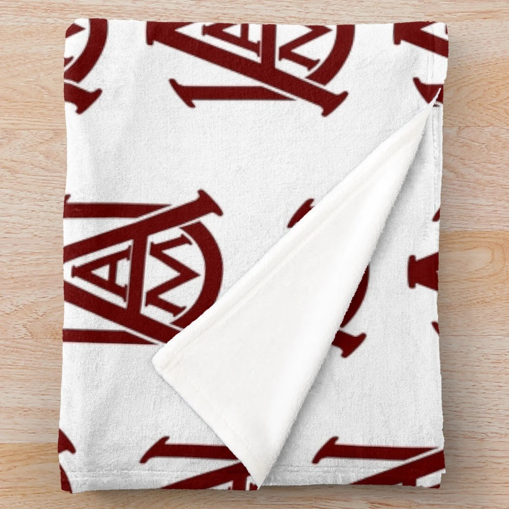 Alabama A&M Bulldogs plush blanket
