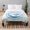 Gusu Lan Sect inspired plush blanket with Wangxian design
